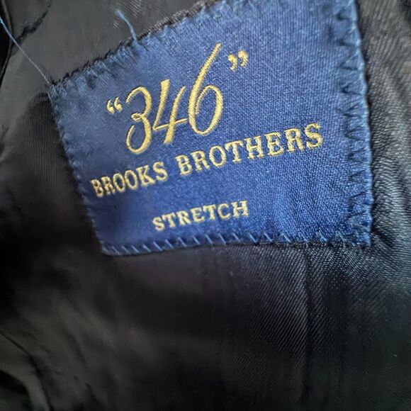 Brooks Brothers 346 Stretch 2pc Full Suit Coat Jacket Size 42R Pants 36 X 31L - Picture 12 of 13